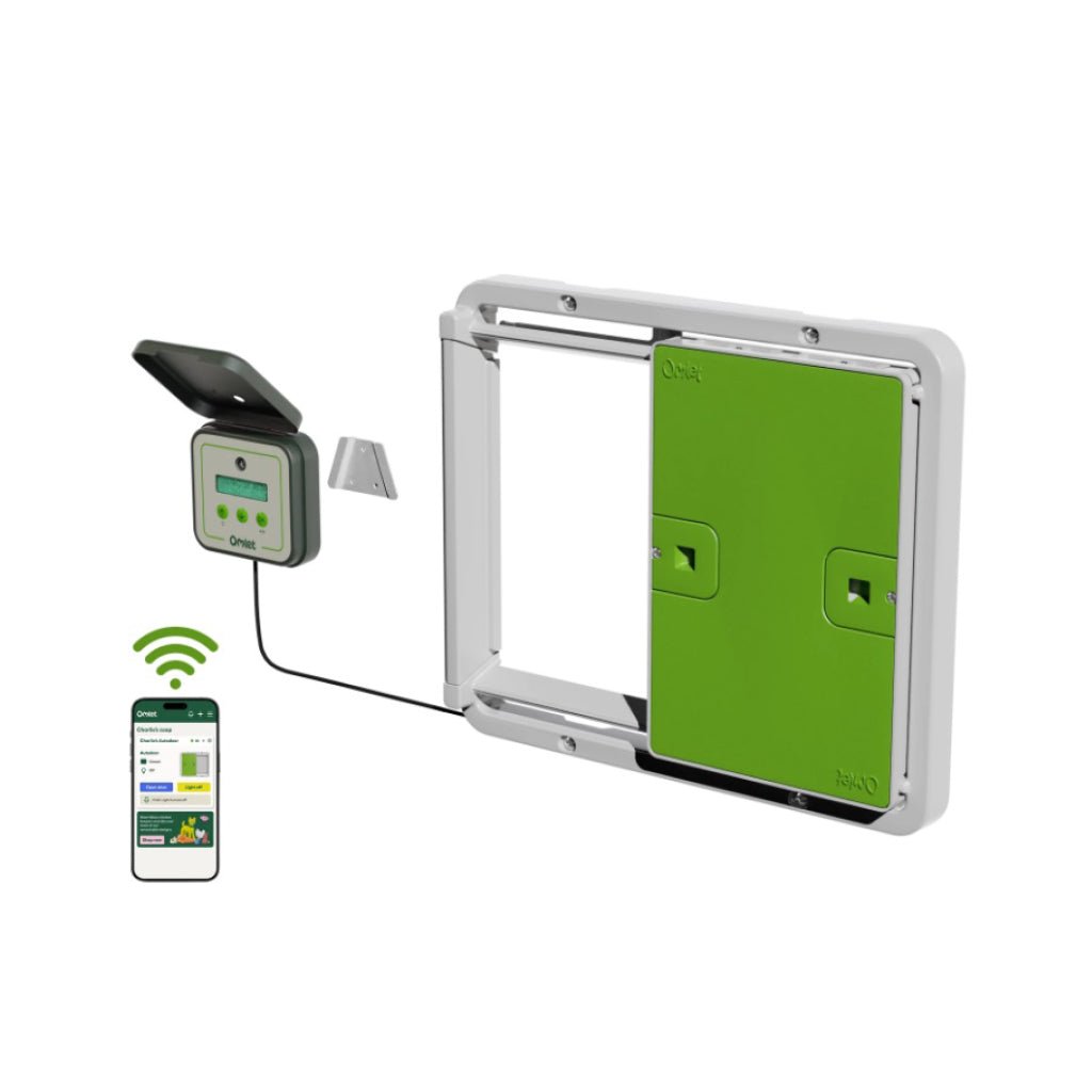 smart omlet autodoor | automatic chicken coop door