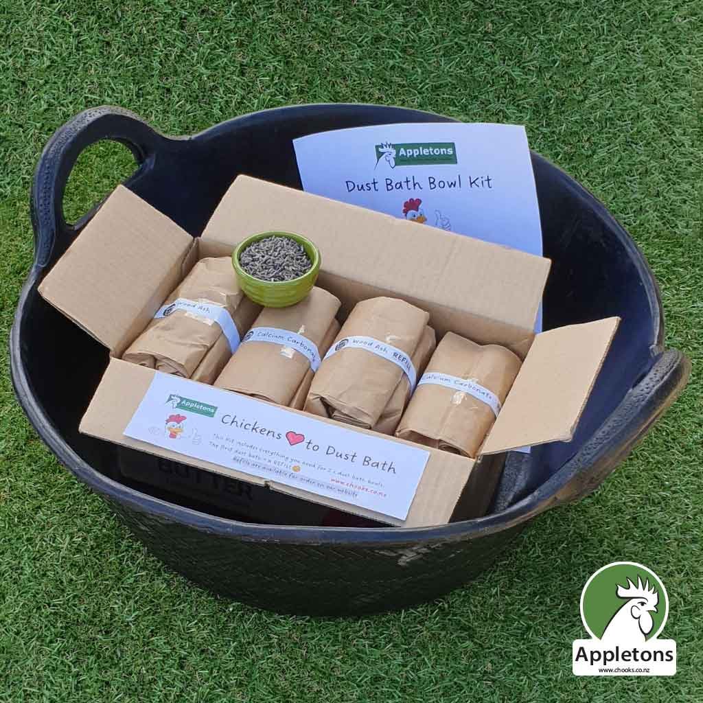 dust bath bowl kit | appletons