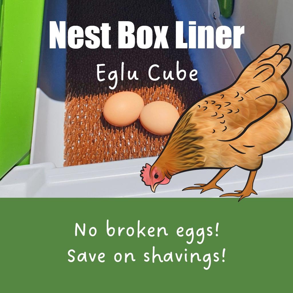 nest box liner | eglu cube chicken coop
