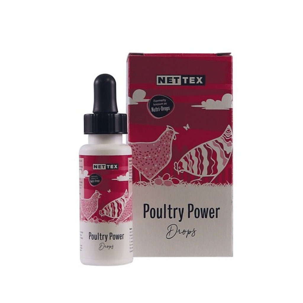 poultry power drops 30ml | nettex (short dated)