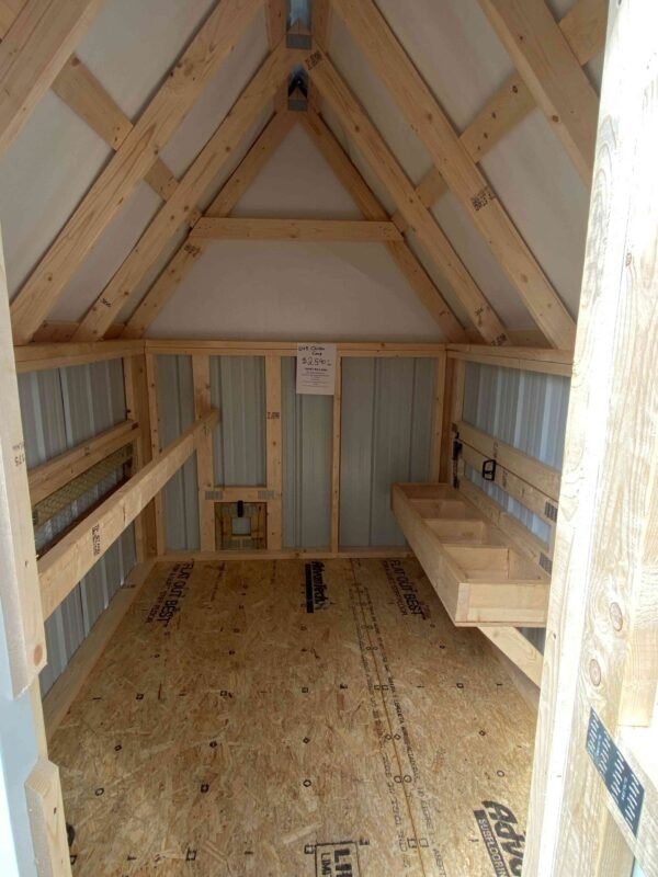 chicken coop 6 x 8