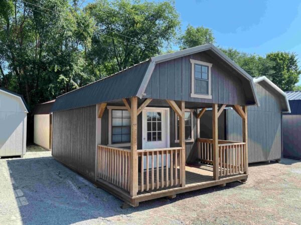 lofted cabin 12 x 24
