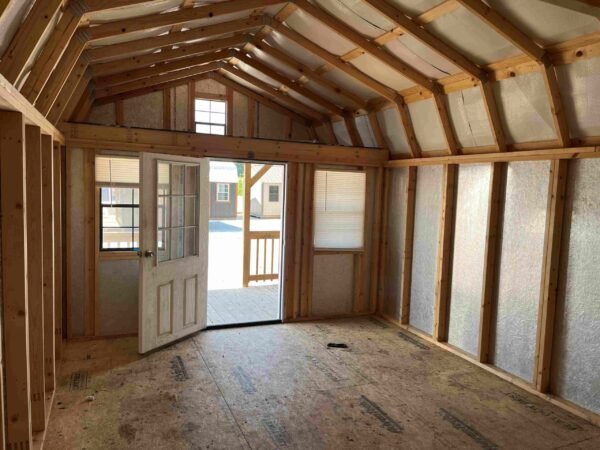 lofted cabin 12 x 24