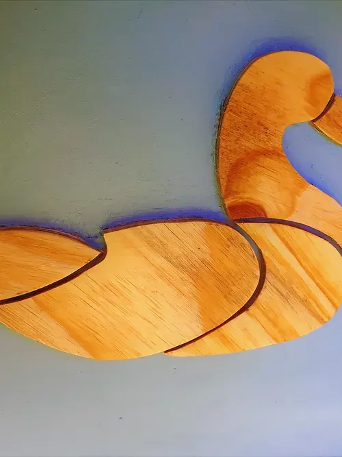 hand carved door ornaments