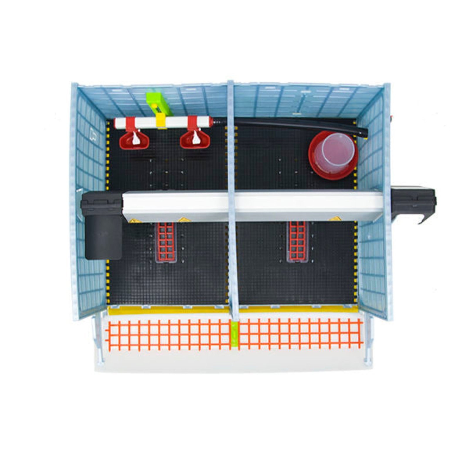 Chick Brooder - 2 Section H:9.5" (Starter Kit for Game Birds and Small Chicken Breeds) - Image 4