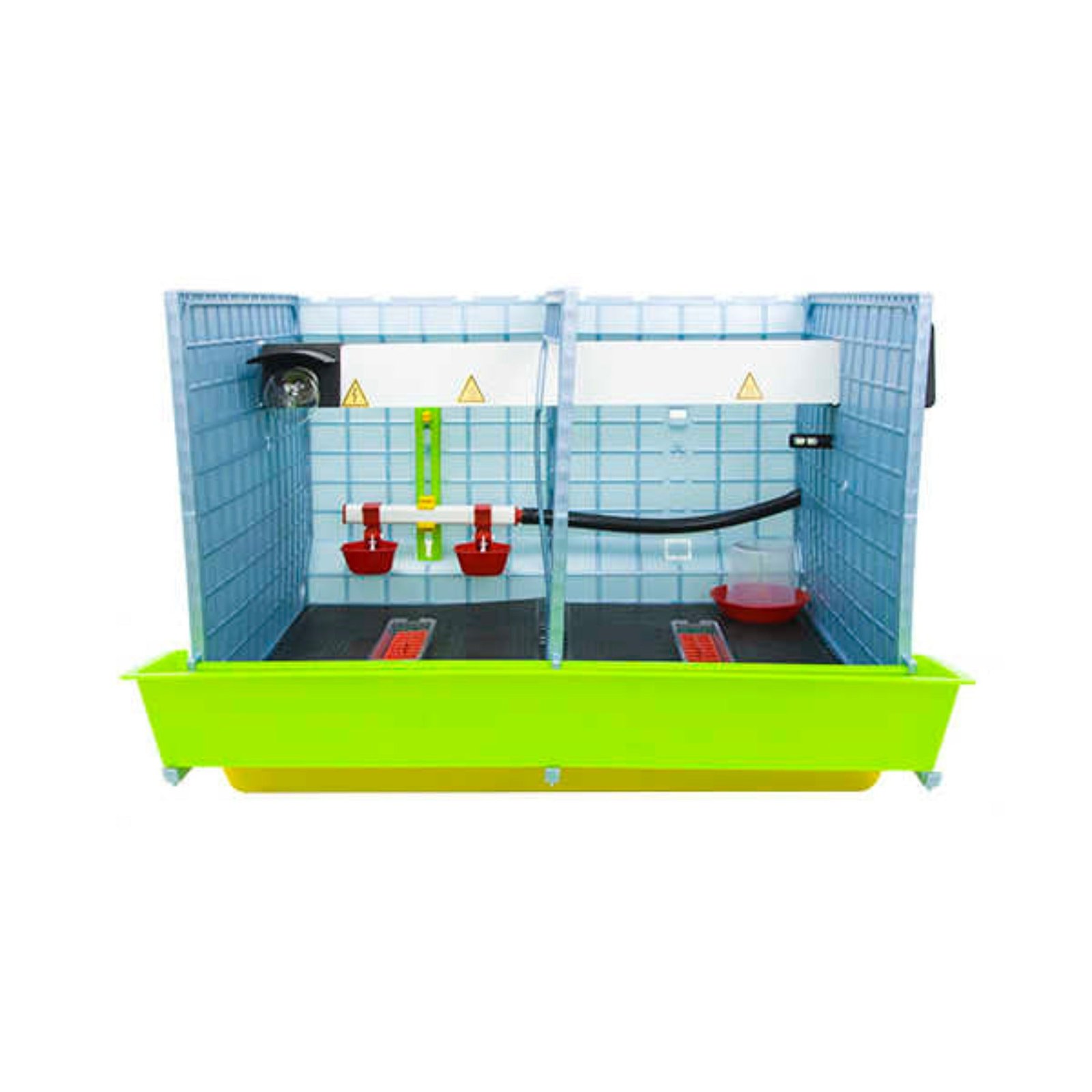 Chick Brooder - 2 Section H:15" (Starter Kit for Chickens, Turkeys, Ducks) - Image 4
