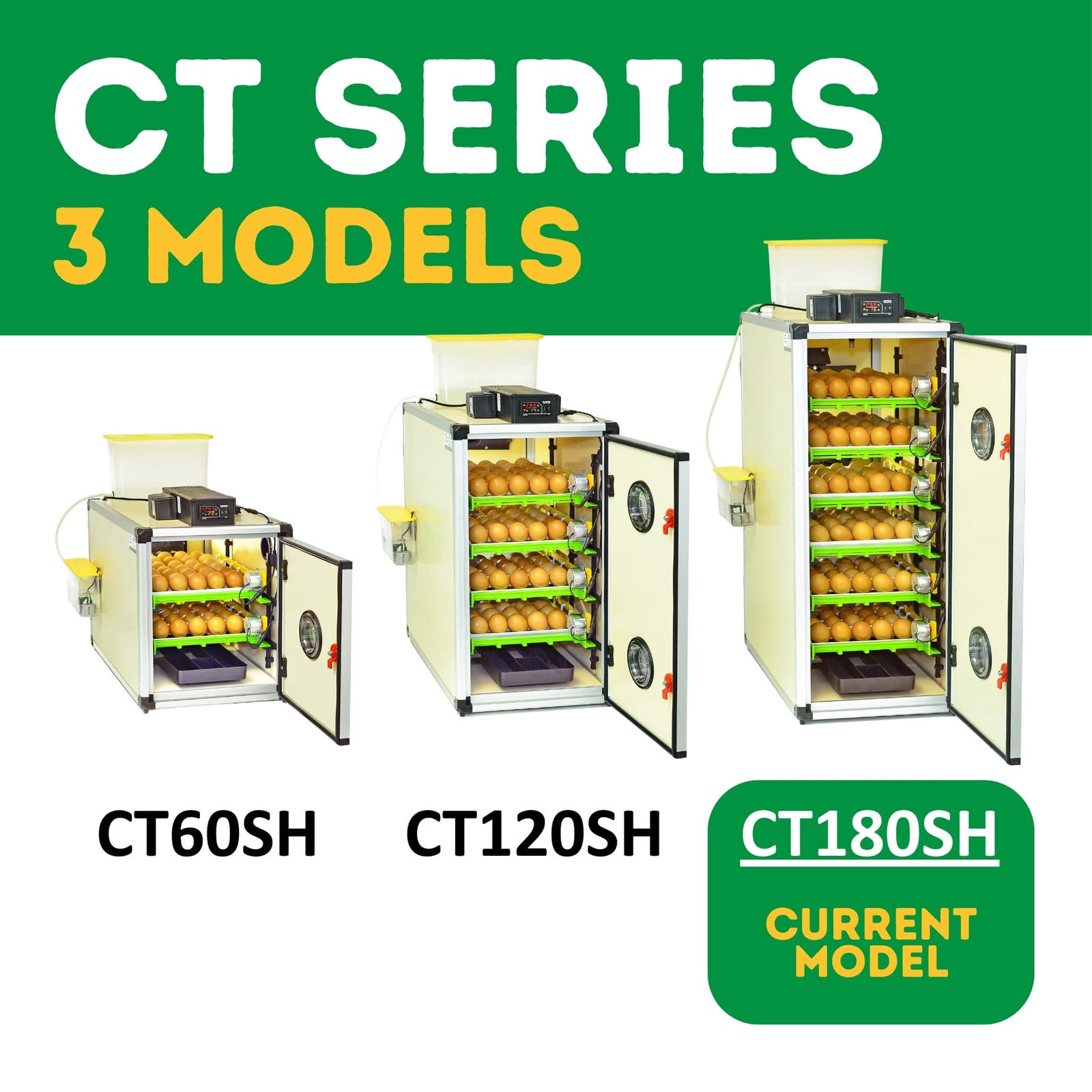 CT180 SH - Egg Incubator - Setter & Hatcher - Image 14