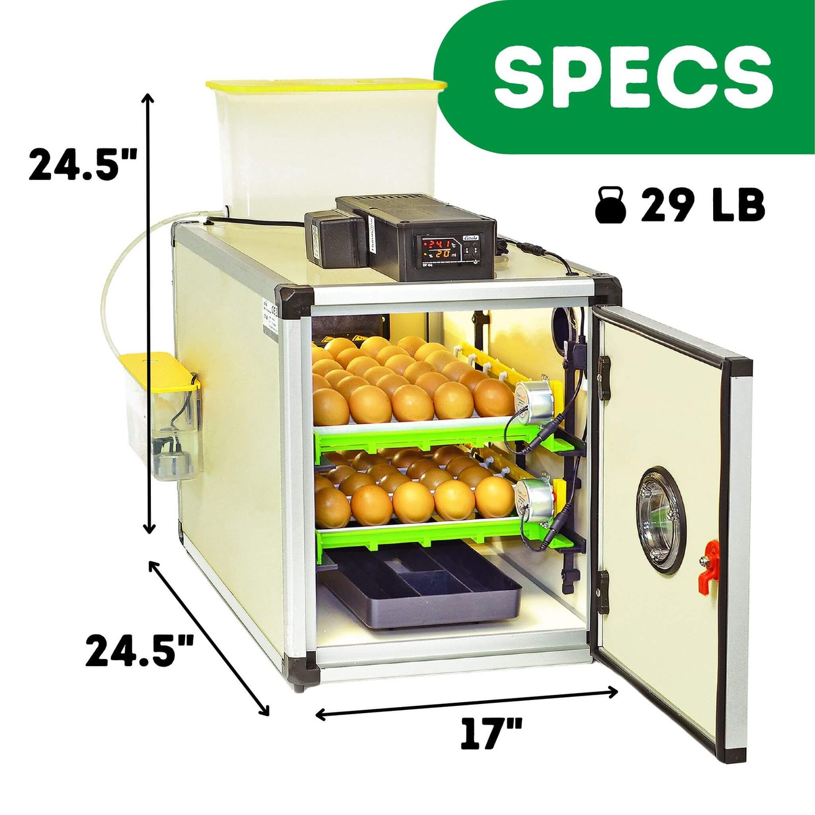 CT60 SH - Egg Incubator - Setter & Hatcher - Image 5