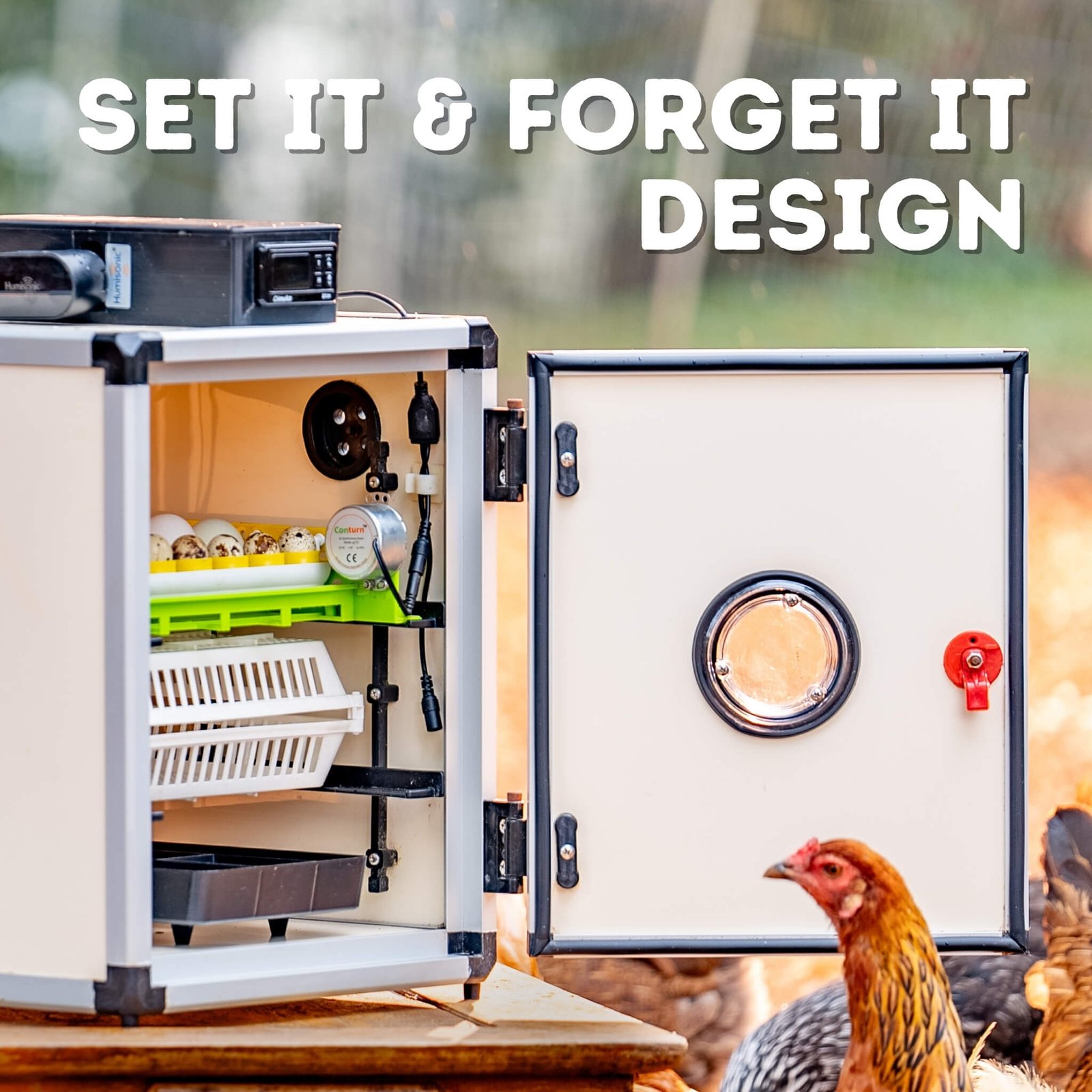 CT60 SH - Egg Incubator - Setter & Hatcher - Image 15